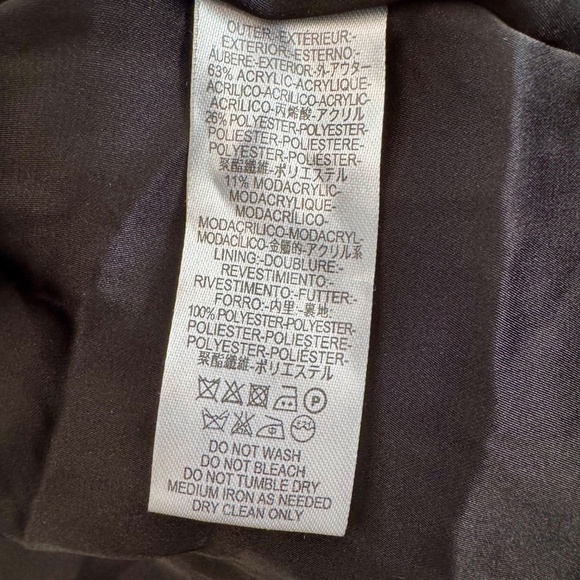 Free People Frankie Faux Fur Coat Moss Green Women's Size S - Picture 10 of 13